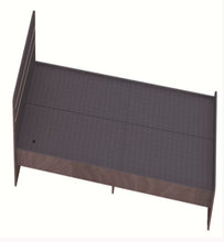 Load image into Gallery viewer, Golden Mayer Freesia Queen Size Bed In Dark Acacia Colour
