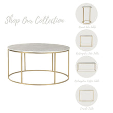 Load image into Gallery viewer, Coffee-Go-Round Marble Table
