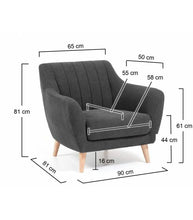 Load image into Gallery viewer, Arm Chair  Rachel  - Direct From Factory (Customizable)
