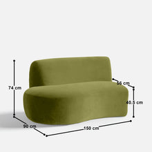Load image into Gallery viewer, Celeste Sectional 3 Seater Sofa - 118”
