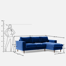 Load image into Gallery viewer, Everton L Shaped Sofa - 96"
