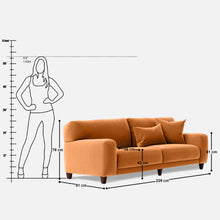 Load image into Gallery viewer, Edith Large 3.5 Seater Sofa - 90"
