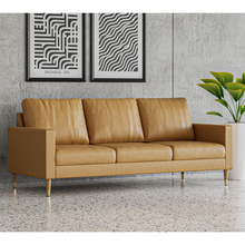 Load image into Gallery viewer, Lore Sofa | 3 Seater Italian Leather Sofa (7 feet)
