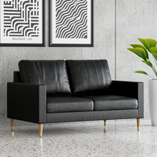 Load image into Gallery viewer, Lore Sofa | 2 Seater Italian Leather Sofa (5 feet)
