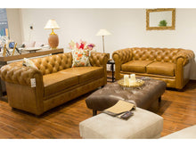Load image into Gallery viewer, Chesterfield 1 Seater Fabric Sofa
