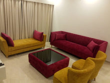 Load image into Gallery viewer, Baxley 3 Seater Artificial Leather Sofa
