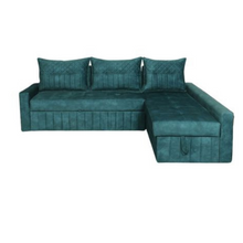 Load image into Gallery viewer, Aspen Wave Sofa Cum Bed With Lounger
