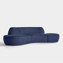 Load image into Gallery viewer, Gustavo Curvy Sectional Sofa - 115"
