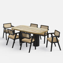 Load image into Gallery viewer, Alba-Bob Dining Table Set - 6 &amp; 8 Seater/ All sizes
