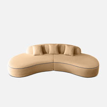 Load image into Gallery viewer, Francisco Curvy Sectional Sofa - 119"
