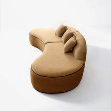 Load image into Gallery viewer, Francisco Curvy Sectional Sofa - 119"
