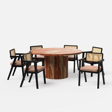 Load image into Gallery viewer, Luis-Bob Dining Table Set - 2, 4 &amp; 6 Seater/ All sizes

