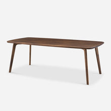Load image into Gallery viewer, Kosha Dining Table (7 feet) - Solid Teak/Walnut/Oak Wood
