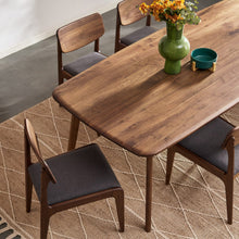 Load image into Gallery viewer, Kosha Dining Table (5 feet) - Solid Teak/Walnut/Oak Wood
