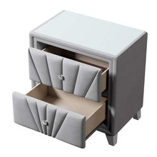 Load image into Gallery viewer, Eclipse Bed Side Table 2 Drawer
