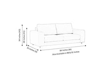 Load image into Gallery viewer, Alex 3 Seater Leather Sofa
