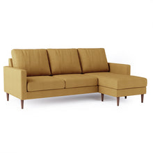 Load image into Gallery viewer, Lore Sofa | L-Shaped Sectional with Chaise (7 feet) - High Back Sofa
