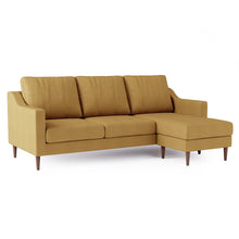 Load image into Gallery viewer, Lore Sofa | L-Shaped Sectional with Chaise (7 feet) - High Back Sofa

