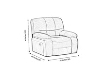 Load image into Gallery viewer, Ashley Leather Recliner

