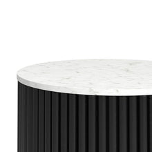 Load image into Gallery viewer, Athena Marble End Table With Metal Legs
