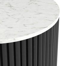 Load image into Gallery viewer, Athena Marble End Table With Metal Legs
