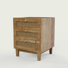 Load image into Gallery viewer, Adelaide Three Drawer Night Stand
