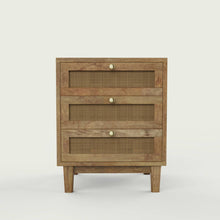 Load image into Gallery viewer, Adelaide Three Drawer Night Stand
