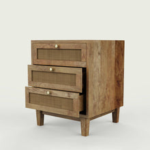 Load image into Gallery viewer, Adelaide Three Drawer Night Stand
