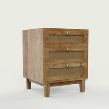 Load image into Gallery viewer, Adelaide Three Drawer Night Stand
