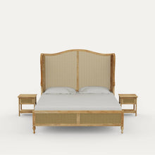 Load image into Gallery viewer, Chantel Rattan Mango Natural Bedside Table
