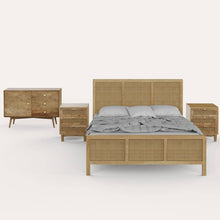 Load image into Gallery viewer, Adelaide Rattan 4 Piece Bedroom Set
