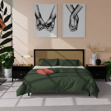 Load image into Gallery viewer, July Low Rattan Bed
