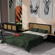 Load image into Gallery viewer, July Low Rattan Bed

