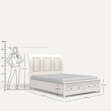 Load image into Gallery viewer, Hale Storage Bed - Solid Wood
