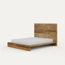 Load image into Gallery viewer, Bay Platform Bed - Solid Wood Beach Style Bed
