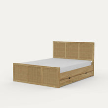 Load image into Gallery viewer, Adelaide Rattan Rollout Storage Bed
