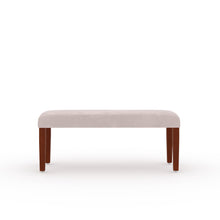 Load image into Gallery viewer, Golden Mayer Anemone Solid wood 6-Seater Marble Top Dining Table With 4 Upholstery Chairs And 1 Bench in Walnut Color
