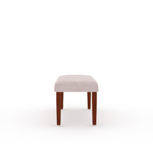 Load image into Gallery viewer, Golden Mayer Anemone Solid wood 6-Seater Marble Top Dining Table With 4 Upholstery Chairs And 1 Bench in Walnut Color
