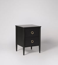Load image into Gallery viewer, Black Cape Bedside Table
