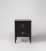 Load image into Gallery viewer, Black Cape Bedside Table
