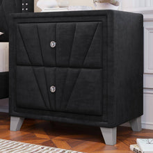 Load image into Gallery viewer, Eclipse Bed Side Table 2 Drawer
