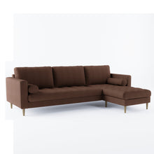 Load image into Gallery viewer, Palo Sofa T | L-Shaped Right Sectional with Chaise (8.25 feet length) | Tufted
