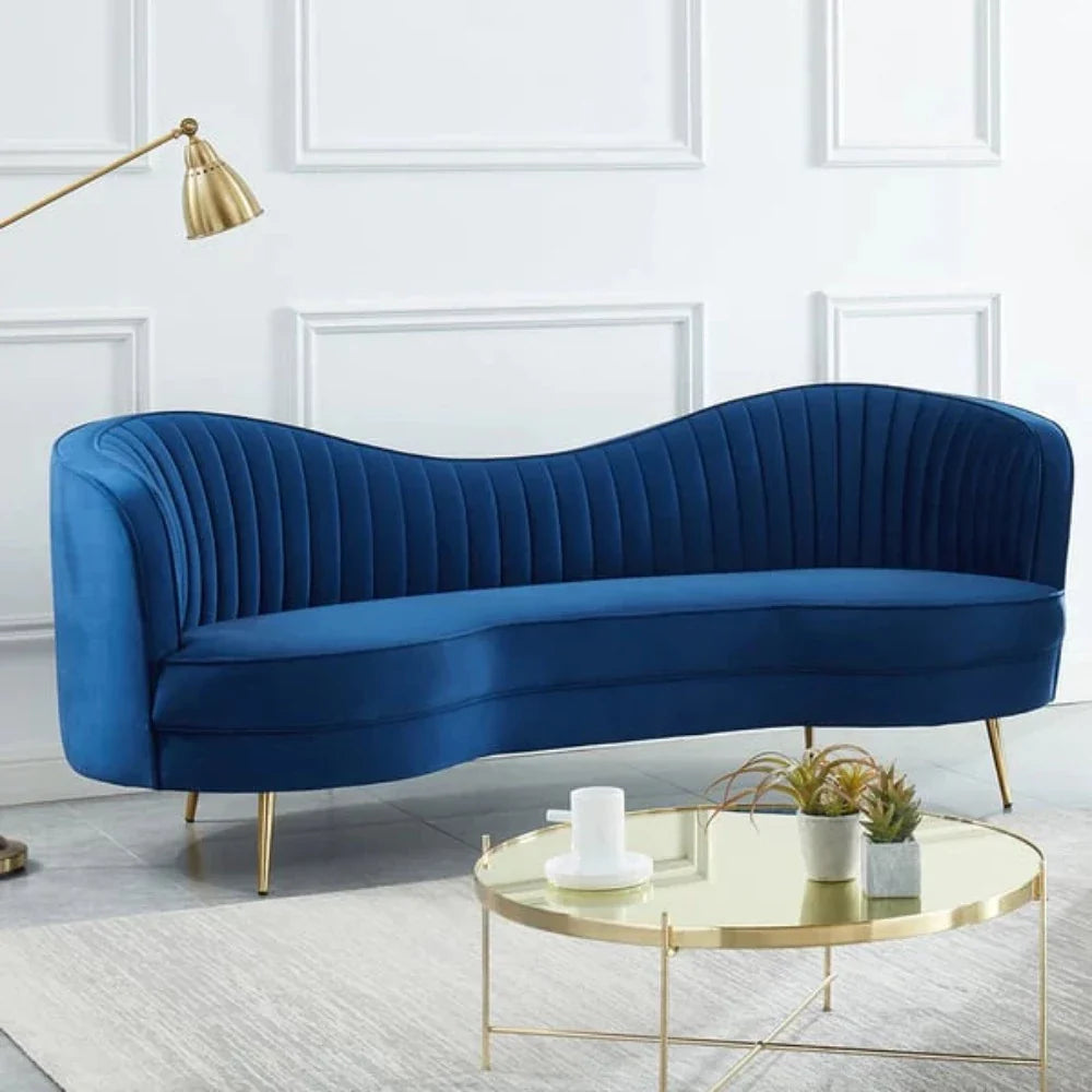 Jack Premium Upholstered Curved Sofa