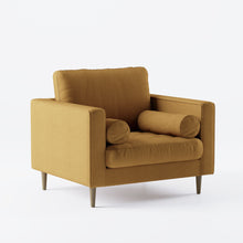 Load image into Gallery viewer, Palo Sofa T | Chair (3.5 feet length) | Tufted
