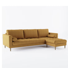 Load image into Gallery viewer, Palo Sofa T | L-Shaped Right Sectional with Chaise (8.25 feet length) | Tufted
