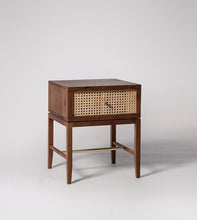 Load image into Gallery viewer, Cane Comfort Bedside Table
