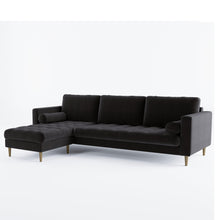 Load image into Gallery viewer, Palo Sofa T | L-Shaped Right Sectional with Chaise (8.25 feet length) | Tufted
