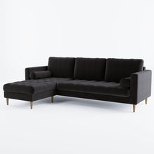 Load image into Gallery viewer, Palo Sofa T | L-Shaped Right Sectional with Chaise (8.25 feet length) | Tufted
