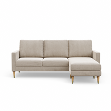 Load image into Gallery viewer, Lore Sofa | L-Shaped Sectional with Chaise (7 feet) - High Back Sofa
