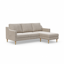 Load image into Gallery viewer, Lore Sofa | L-Shaped Sectional with Chaise (7 feet) - High Back Sofa
